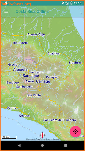 Offline Map Costa Rica screenshot