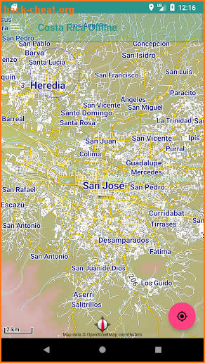Offline Map Costa Rica screenshot