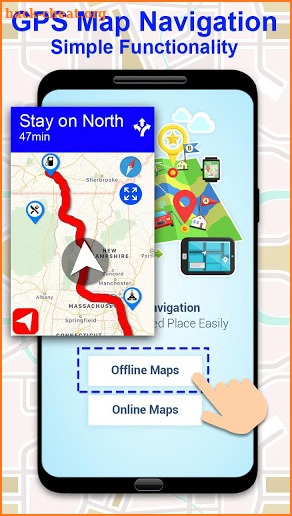 Offline Maps: Drive & Navigate with GPS Maps screenshot