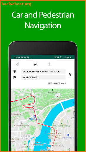Offline Maps for Travelers - Aerostat Maps screenshot