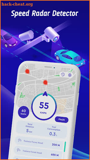Offline Maps, GPS, Speedometer screenshot