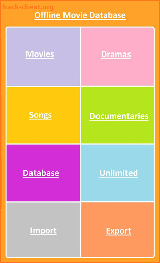 Offline Movie Database screenshot