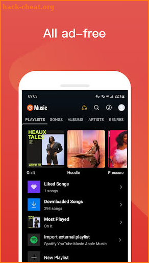 Offline Music & Video Player screenshot