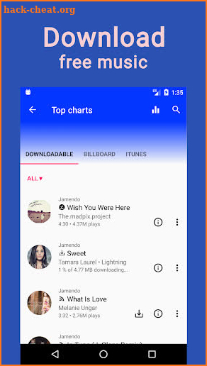 Offline Music Download screenshot