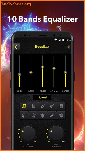 Offline Music - Music Player, EQ & Bass Booster screenshot
