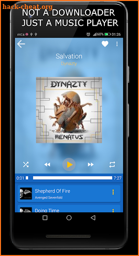 Offline Music Player screenshot