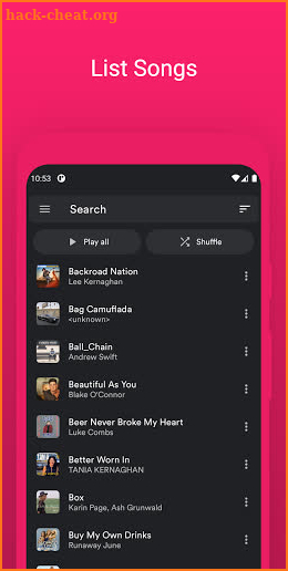 Offline Music Player - MP3 Player screenshot