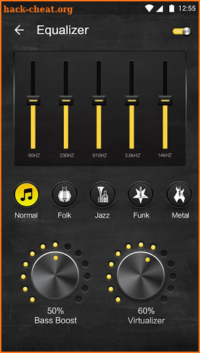 Offline Music Player - Volume Booster & Equalizer screenshot