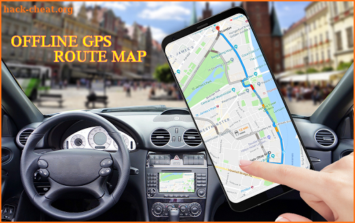 Offline Navigation & Street View Direction Maps screenshot
