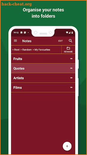 Offline Notepad screenshot