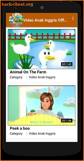 Offline Nursery Rhymes (Kids Song) screenshot