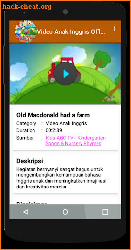Offline Nursery Rhymes (Kids Song) screenshot