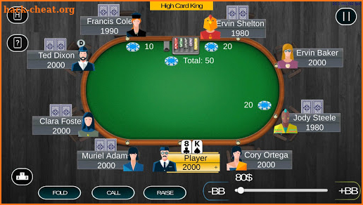 Offline Poker Tournament screenshot