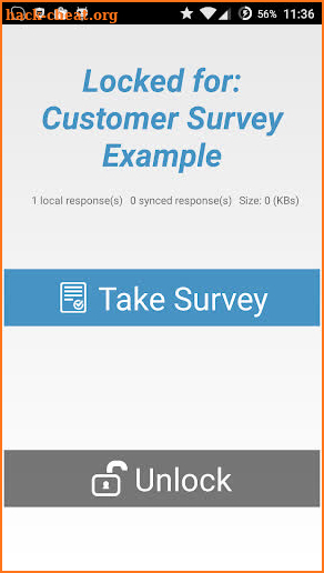 Offline Surveys screenshot