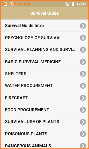 Offline Survival Guide screenshot