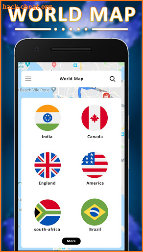 Offline World Map screenshot