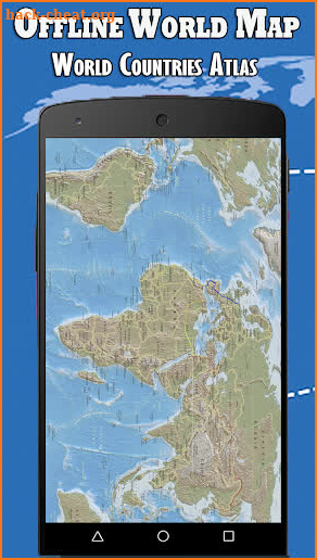 Offline World Map HD - 3D Atlas screenshot