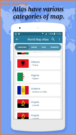 Offline World Map - World Atlas screenshot