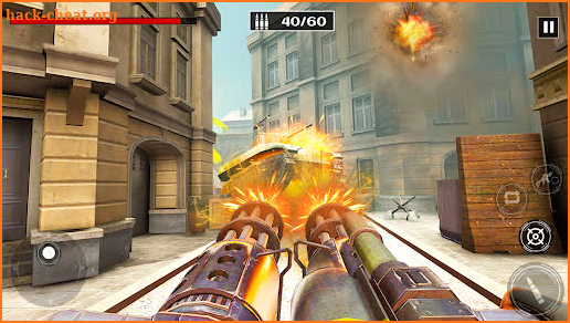 Offline WW2 Gun Shooting Games screenshot