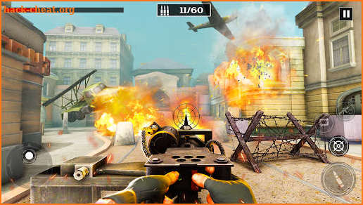 Offline WW2 Gun Shooting Games screenshot
