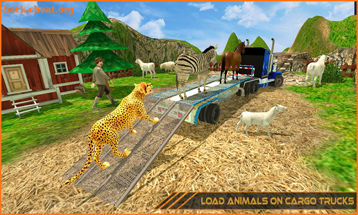 Offroad Animal Transport Truck Driver 3D screenshot