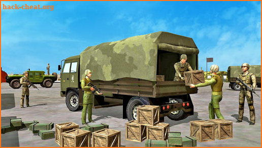 Offroad Army Truck Driving Game screenshot