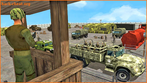 Offroad Army Truck Driving Game screenshot