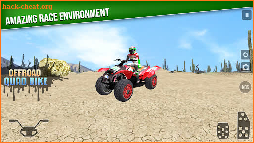 Offroad ATV Quad Bike: Mountain wheelie Simulation screenshot