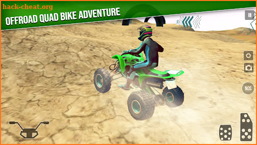Offroad ATV Quad Bike: Mountain wheelie Simulation screenshot