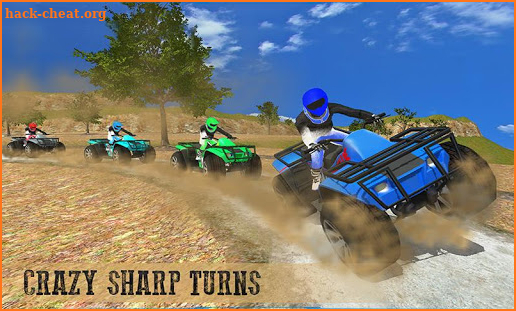 Offroad ATV quad bike racing sim: Bike racing game screenshot