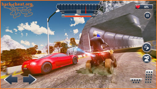 Offroad ATV Taxi Bike Riding Game screenshot