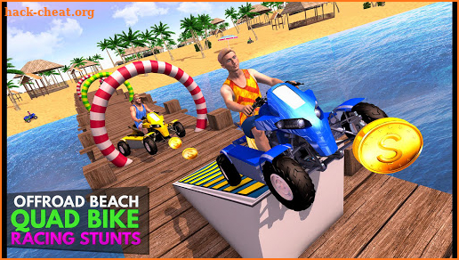 Offroad Beach ATV Quad Bike Simulator screenshot