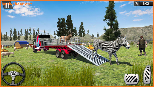 Offroad Big Rig Truck Animal Transport screenshot