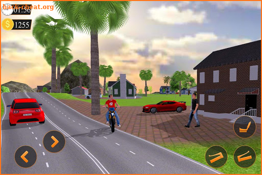 Offroad Bike Taxi Driver: Motorcycle Cab Rider screenshot