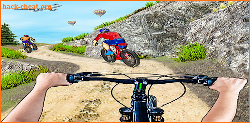 Offroad BMX Rider Bicycle Game screenshot