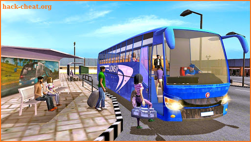 Offroad Bus Driving Games 2019 screenshot