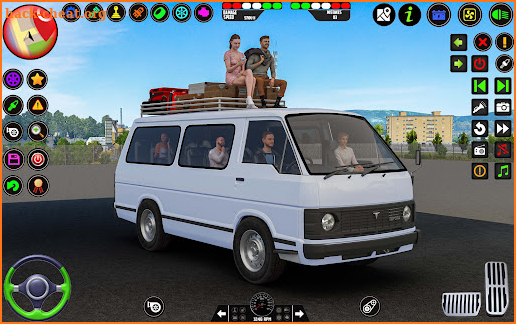 Offroad Bus Sim Driving Game screenshot