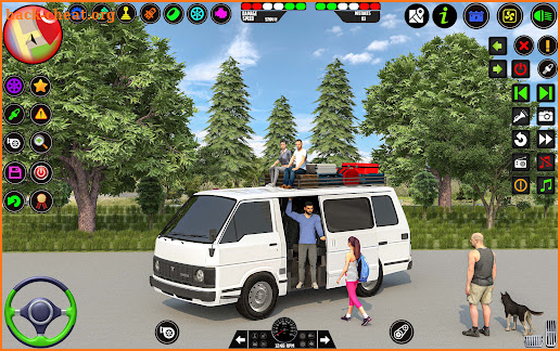 Offroad Bus Sim Driving Game screenshot