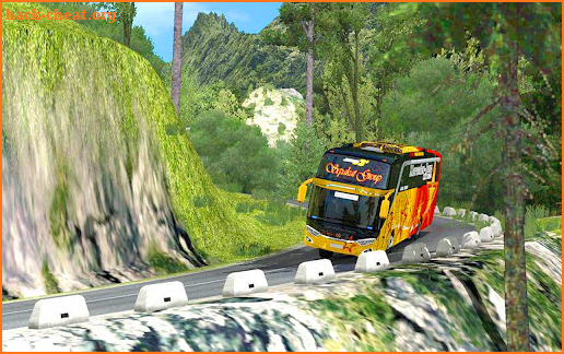 Offroad Bus Simulator Bus Game screenshot