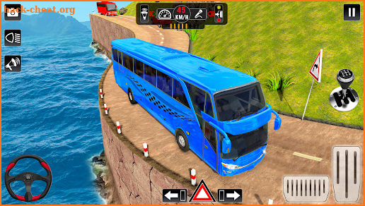 Offroad Bus Simulator-Bus Game screenshot