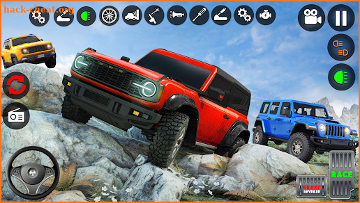 Offroad car driving simulator screenshot