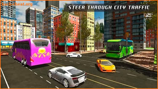 Offroad City Bus Simulator screenshot