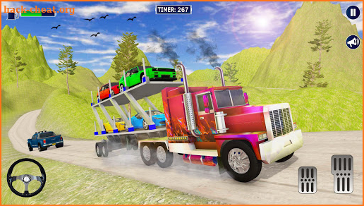Offroad City Transport Truck: Car Simulator Driver screenshot