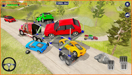 Offroad City Transport Truck: Car Simulator Driver screenshot