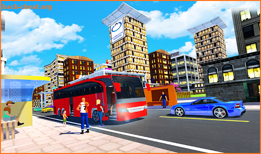 Offroad Coach Bus Driving Simulator 3D screenshot