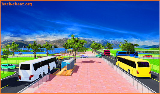Offroad Coach Bus Driving Simulator 3D screenshot