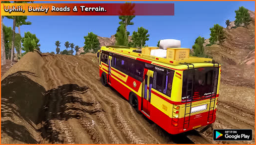 Offroad Coach Simulator : Offroad Bus Games screenshot