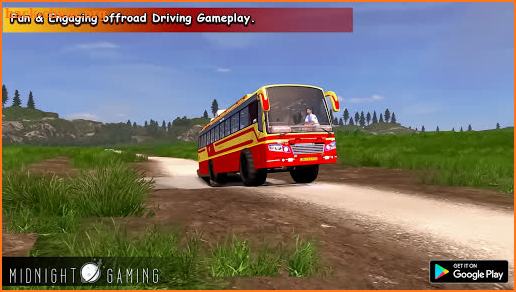 Offroad Coach Simulator : Offroad Bus Games 2021 screenshot