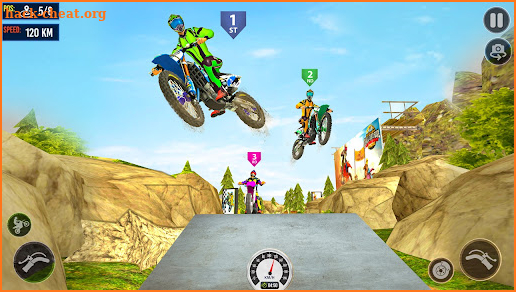 OffRoad Dirt Stunt: Motocross Bike Racing screenshot