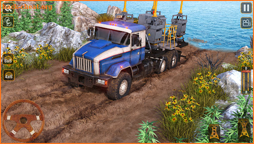Offroad Driving Mud Truck Game screenshot